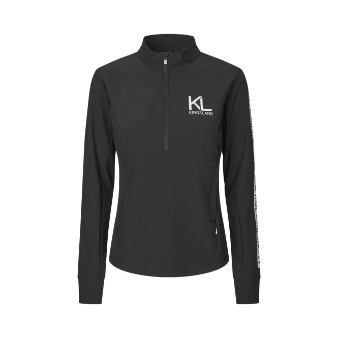 Hovedbilde KL Nessa Ladies Fleece Anorak - Black
