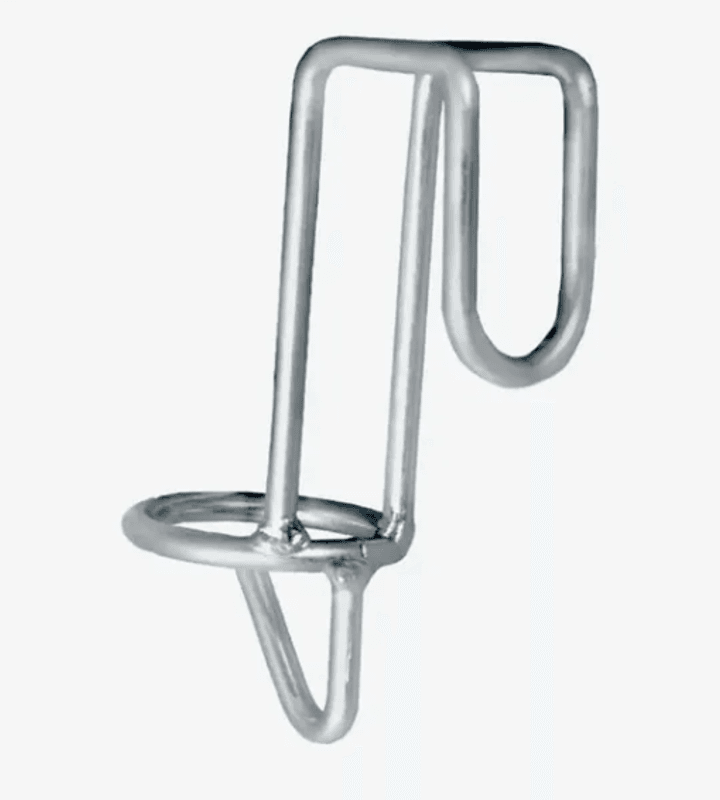 Flyttbar bøttekrok