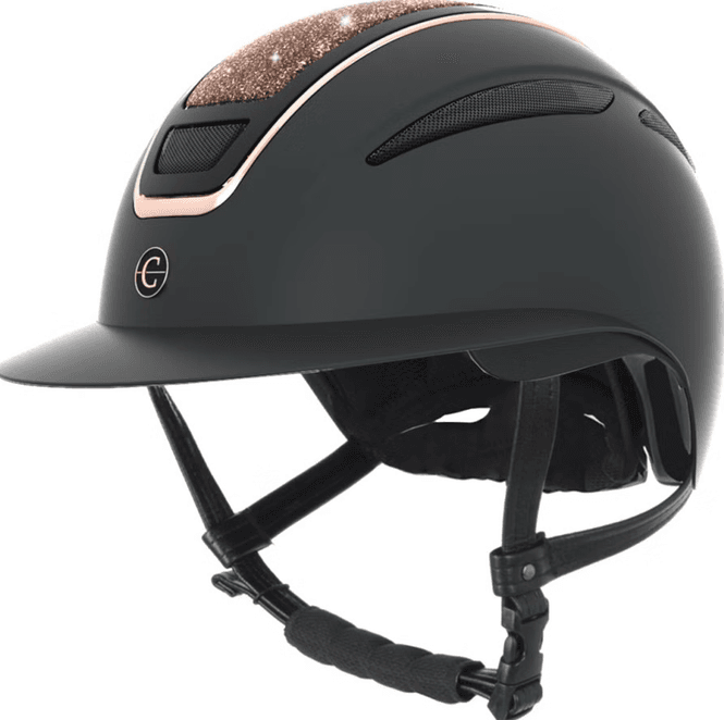 Hovedbilde Covalliero Elite Polo Ridehjelm rosegold