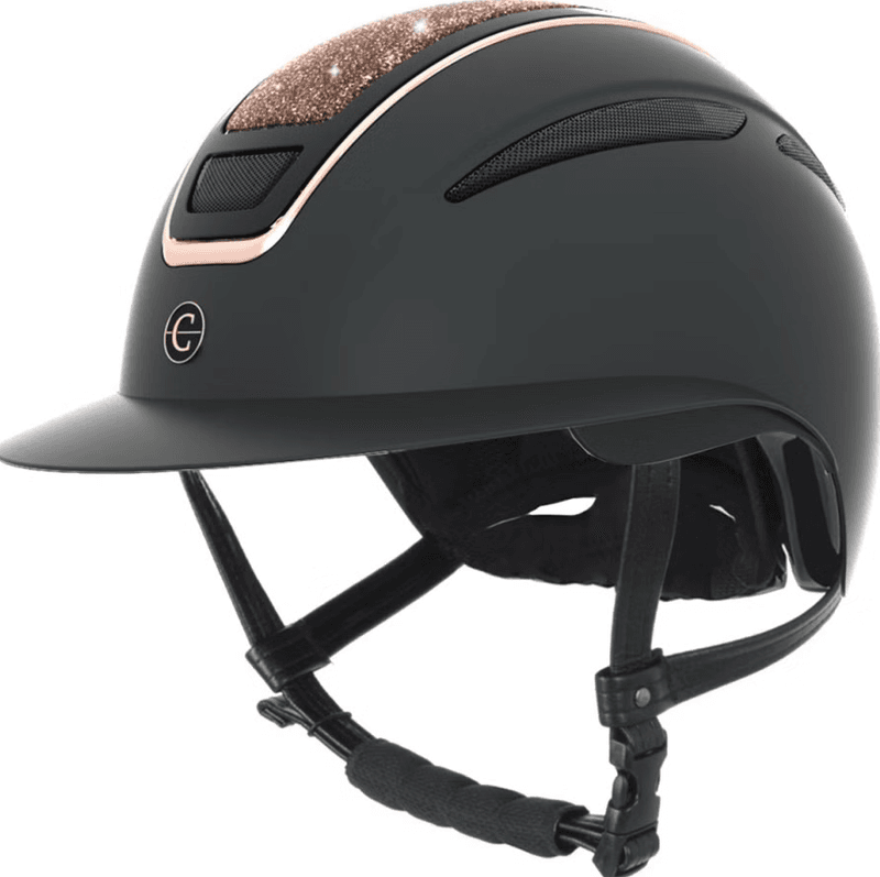 Covalliero Elite Polo Ridehjelm rosegold