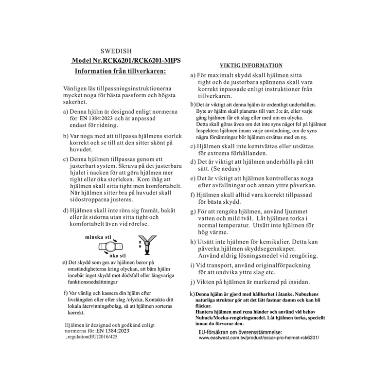 Lami-Cell Alba Mips Ridehjelm